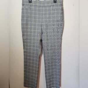 LIKE NEW! Kim Rogers Women's Millineum Plaid Pants